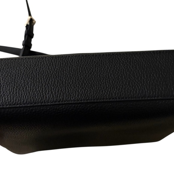 ♠️KATE SPADE LENA SWINGBACK LARGE BLACK LEATHER CROSSBODY♠️ - Picture 6 of 12